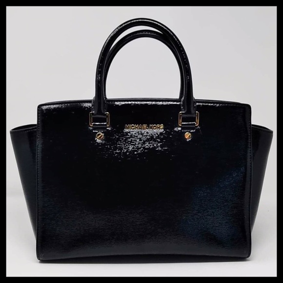 MICHAEL KORS Large Leather Selma Satchel - Picture 2 of 7